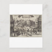 De executie van Guy Fawkes Briefkaart (Voorkant)