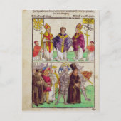 De executie van Jan Hus Briefkaart (Voorkant)