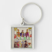 De executie van Jan Hus Sleutelhanger (Voorkant)