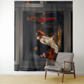 De executie van Lady Jane Gray door Paul Delaroche Wandkleed (In situ)