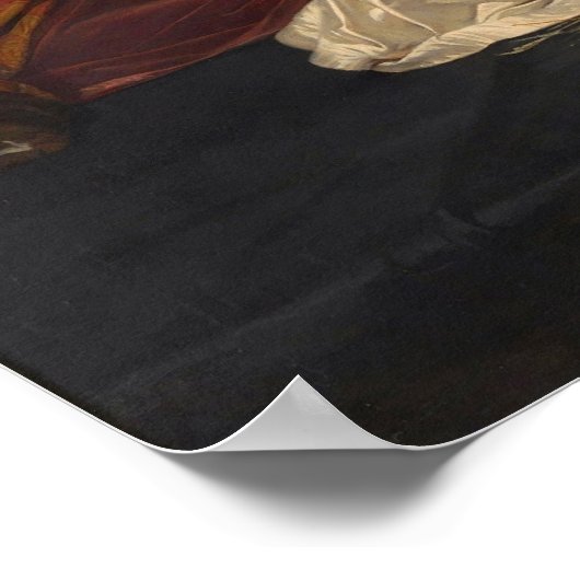 De executie van Lady Jane Gray Poster (Hoek)