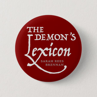 De exicon van de demon *BUTTON* Ronde Button 5,7 Cm