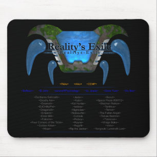 De Exile Mousepad Black van Reality Muismat