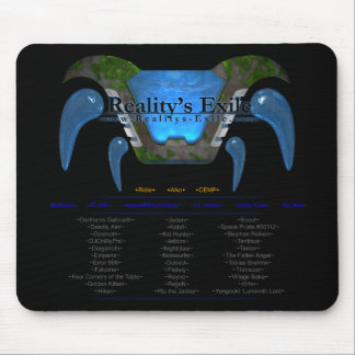 De Exile Mousepad Black van Reality Muismat