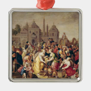 De exodus of de Vasen van de Egyptenaren Metalen Ornament