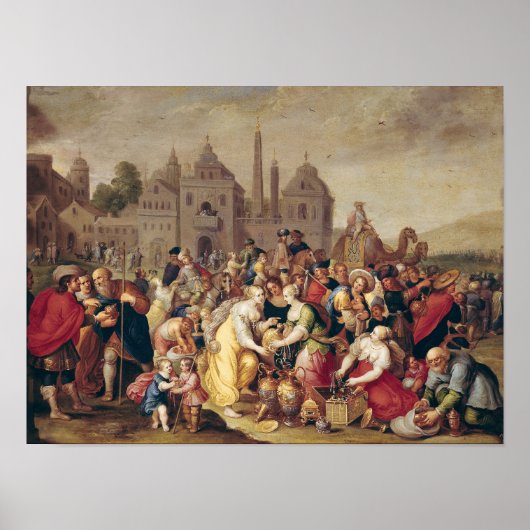 De exodus of de Vasen van de Egyptenaren Poster (Voorkant)