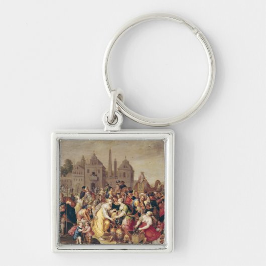 De exodus of de Vasen van de Egyptenaren Sleutelhanger (Voorkant)