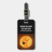 De exoplaneet Wasp-107b is een gasreus Bagagelabel (Voorkant verticaal)