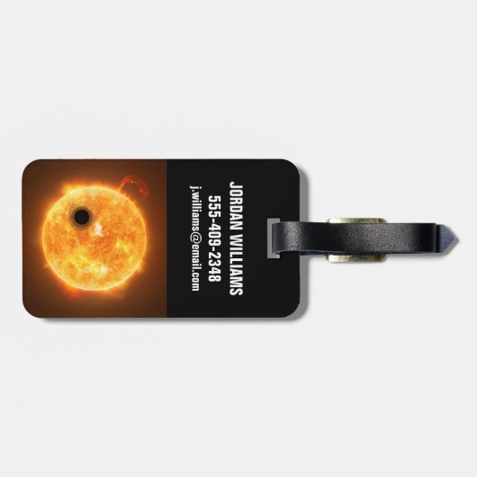 De exoplaneet Wasp-107b is een gasreus Bagagelabel (Achterkant horizontaal)