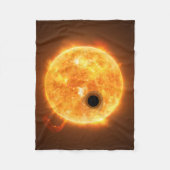 De exoplaneet Wasp-107b is een gasreus Fleece Deken (Voorkant)