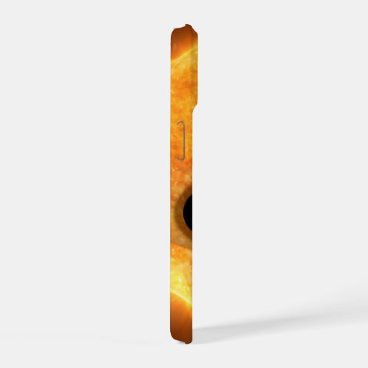 De exoplaneet Wasp-107b is een gasreus iPhone 15 Case (Rechterkant)