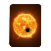 De exoplaneet Wasp-107b is een gasreus Magneet (Verticaal)