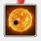 De exoplaneet Wasp-107b is een gasreus Metalen Ornament (Voorkant)