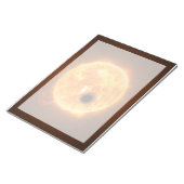 De exoplaneet Wasp-107b is een gasreus Notitieblok (Schuin)