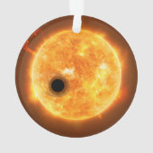 De exoplaneet Wasp-107b is een gasreus Ornament (achterkant)