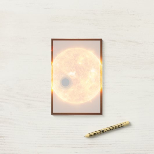 De exoplaneet Wasp-107b is een gasreus Post-it® Notes (Op bureau)