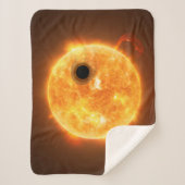 De exoplaneet Wasp-107b is een gasreus Sherpa Deken (Voorkant)