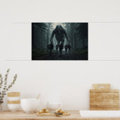 De expeditie (monsters zijn echt) poster (Keuken)