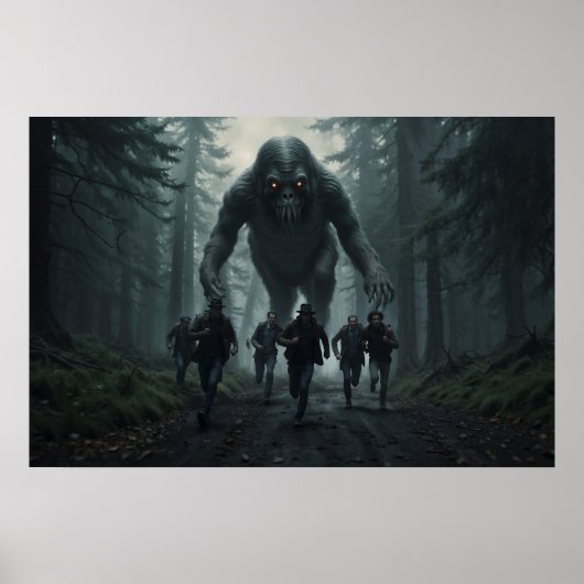 De expeditie (monsters zijn echt) poster (Voorkant)