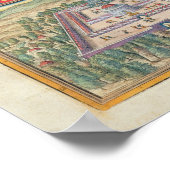 De expeditie van Alexander de Grote Poster (Hoek)