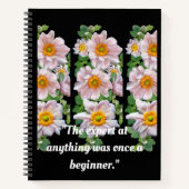 De Expert Quotes Aangepaste Foto Tekst Oleo Script Notitieboek (Voorkant)