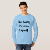 De Expert Sociale Afstand T-shirt (Voorkant volledig)