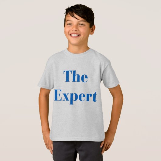 'De expert' - Trump T-shirt (Voorkant volledig)