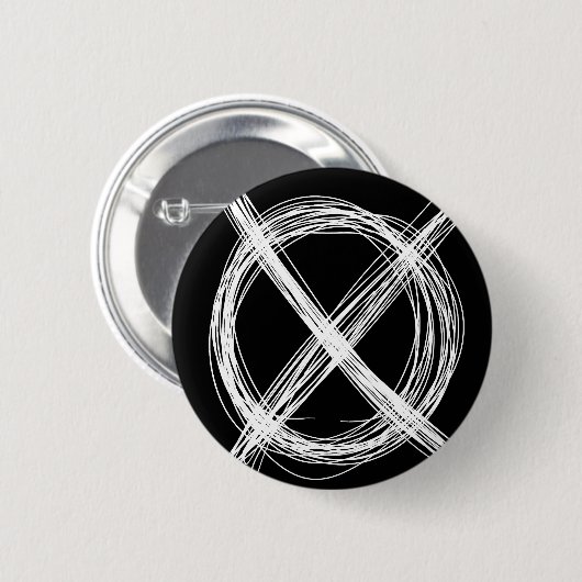 De exploitant ronde button 5,7 cm (Voorkant /achterkant)