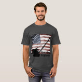 DE EXPLOITANT VAN CRANE VERGELIJKT VOLLEDIG T-SHIRT (Voorkant volledig)