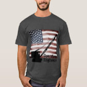 DE EXPLOITANT VAN CRANE VERGELIJKT VOLLEDIG T-SHIRT (Voorkant)