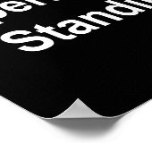 De exploitanten staan door (donker) poster (Hoek)