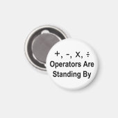 De exploitanten staan op magneet (Voorkant / Achterkant)