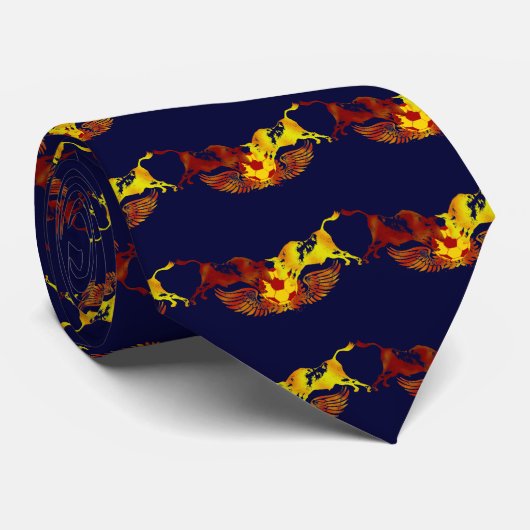 De exploitatie van de stieren stropdas (Opgerold)