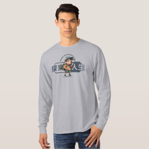 De Explore Life Heren Shirt met Lange Mouwen