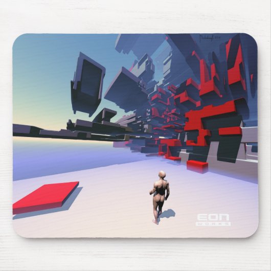 De Explorer-mousepad Muismat (Voorkant)