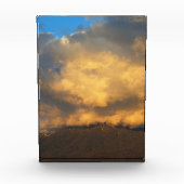 De explosie van de Sunset Cloud Fotoblokken (Voorkant)