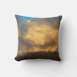 De explosie van de Sunset Cloud Kussen