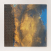 De explosie van de Sunset Cloud Legpuzzel (Horizontaal)