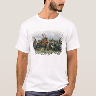 De explosie van het montagebergte t-shirt