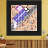 De Express Canvas Afdruk (Insitu (Woonkamer))