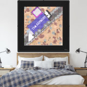 De Express Canvas Afdruk (Insitu (Slaapkamer))