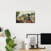 De Express Train Poster (Thuiskantoor)