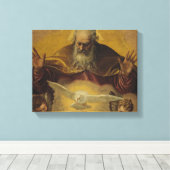 De externe vader canvas afdruk (Insitu (Houten vloer))