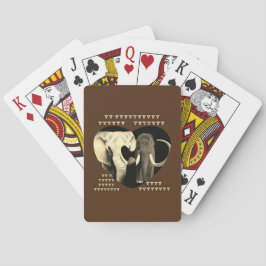 De-extinction Wooly Mammoth Pokerkaarten