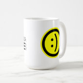 De extra glimlach-Mok Koffiemok (Voorkant rechts)