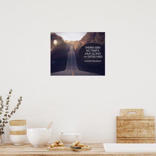 De Extra Mile Poster (Keuken)