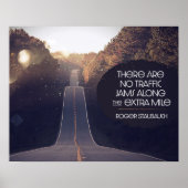 De Extra Mile Poster (Voorkant)