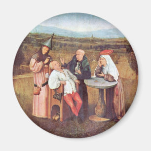 De extractie van de steen van de waanzin magneet