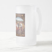 De extractie van de steen van de waanzin matglas bierpul (Voorkant rechts)