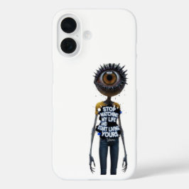 De Eye And Word Collectie iPhone 16 Hoesje